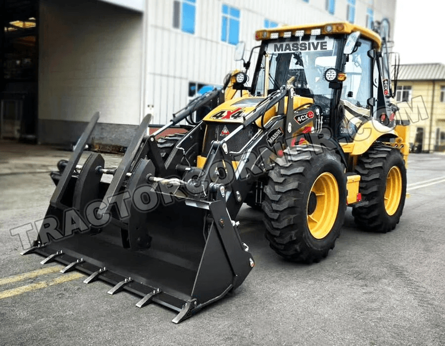Massive Backhoe Loader